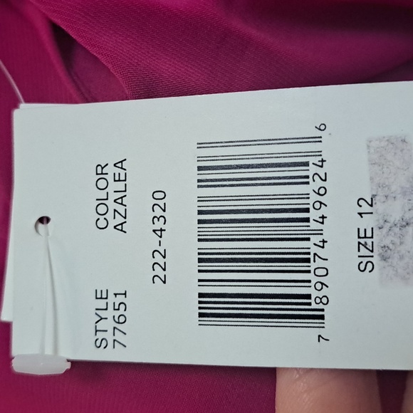 Ronnie Nicole Fucia Ruffle Business/Formal Dress. Size 12 NWOT - Picture 9 of 11